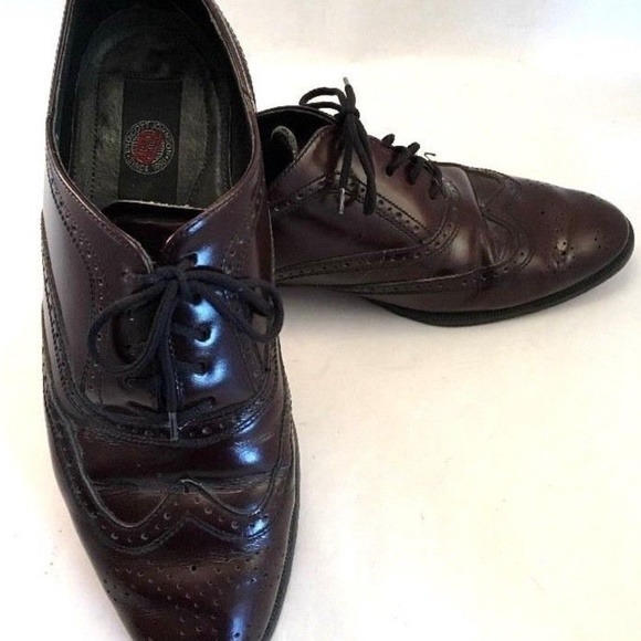 Vintage EJ Endicott Johnson Mens Shoes Oxfords - Picture 1 of 7